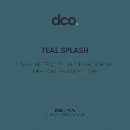 Dulux Trade Vinyl Matt Paint - Designer Colour Match Paint - Teal Splash 5L