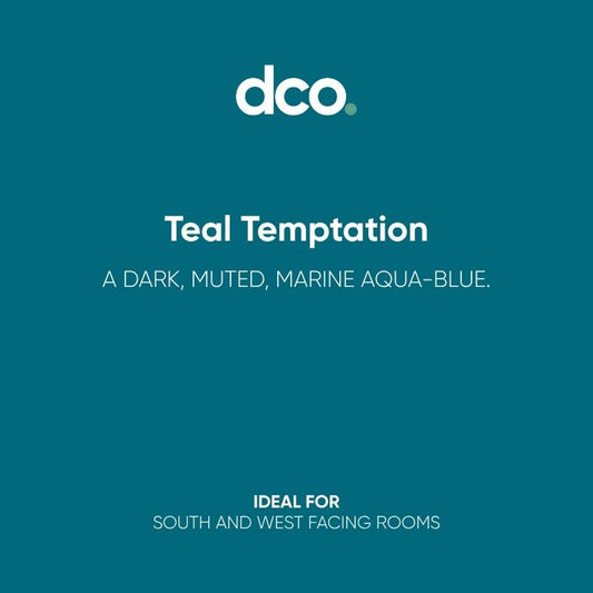 Dulux Heritage Velvet Matt - Designer Colour Match Paint - Teal Temptation 1L