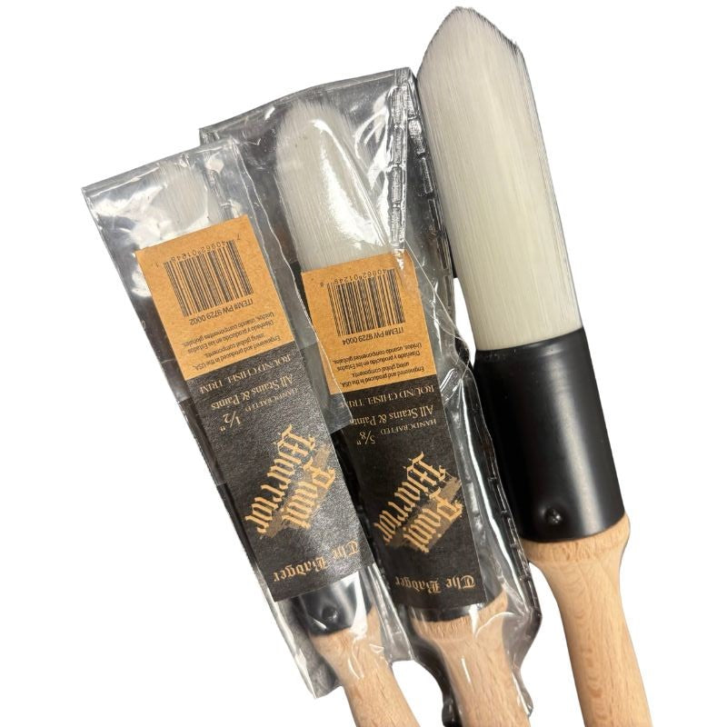 Paint Warrior Badger Round Sash Trim Brush