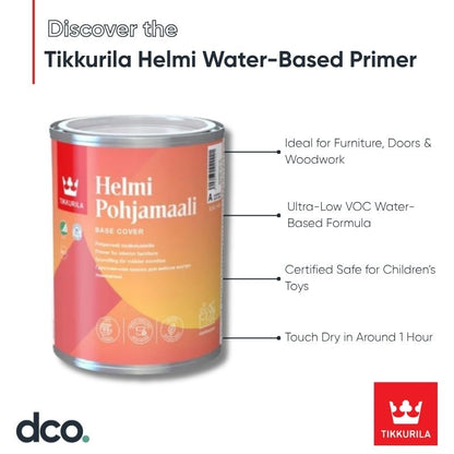 Tikkurila Helmi Water-Based Primer for Woodwork - Colour Match