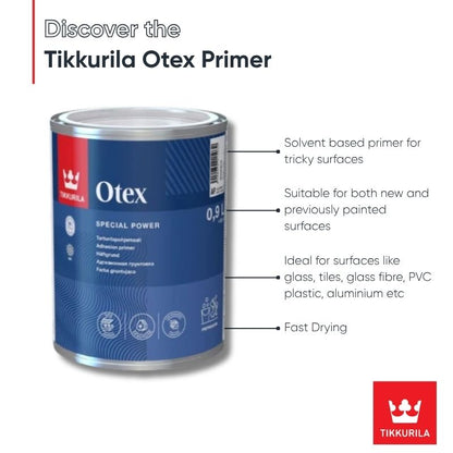 Tikkurila Otex Primer (Solvent-Based) - Colour Match