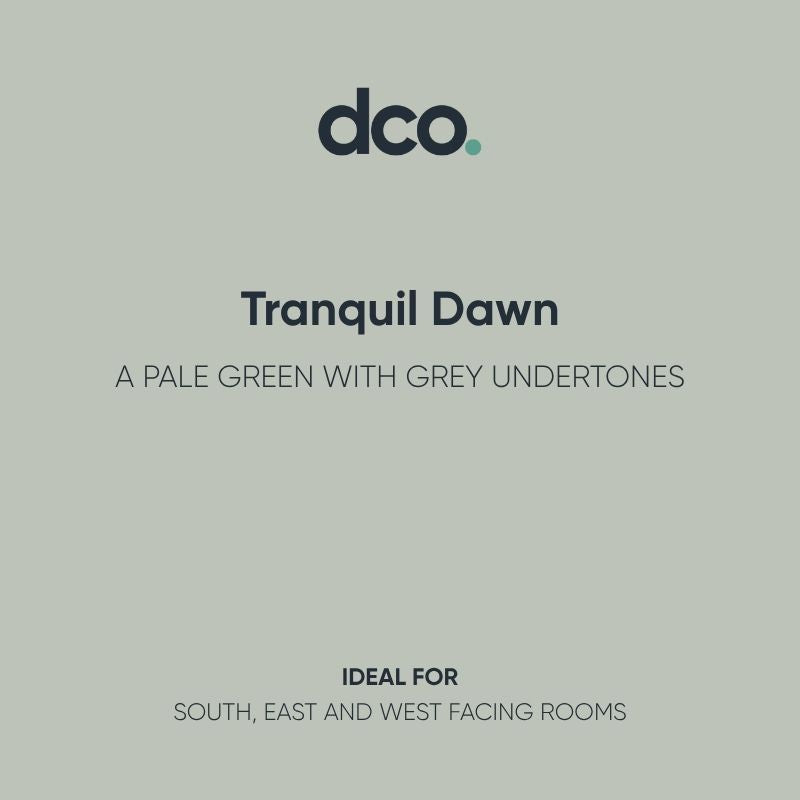 Tranquil Dawn - A pale green with grey undertones