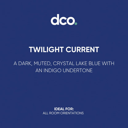Johnstones Trade Aqua Satin - Designer Colour Match Paint - Twilight Current 1L