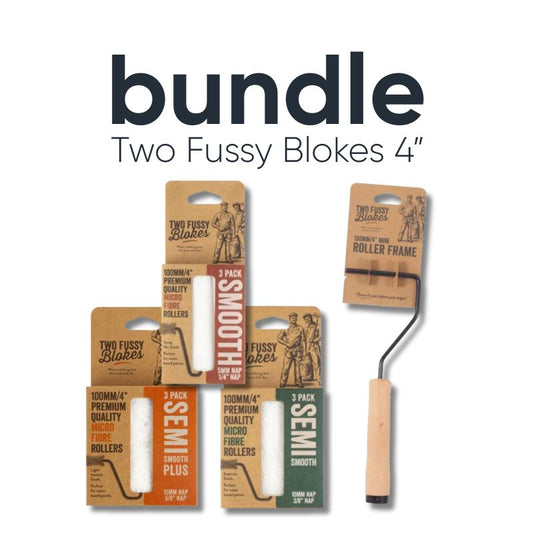 Two Fussy Blokes 4” Roller Bundle