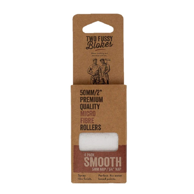 Two Fussy Blokes 2" Mini Roller Sleeves - 4 Pack