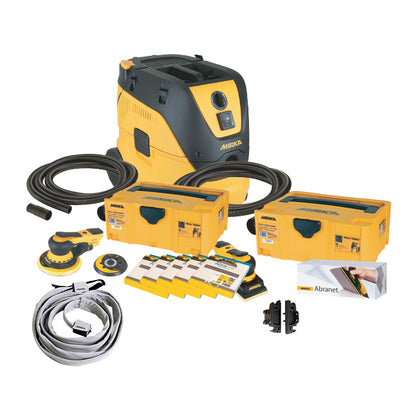 Ultimate Mirka DEOS Delta Sander and Dust Extractor Bundle