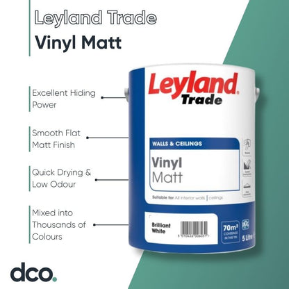 Leyland Trade Vinyl Matt - Colour Match