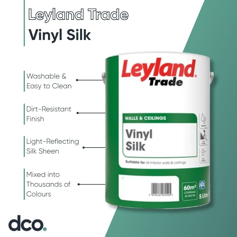 Leyland Trade Vinyl Silk - Colour Match