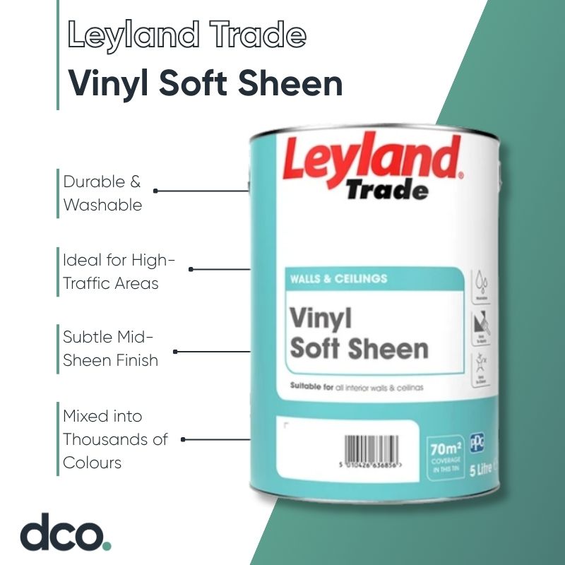 Leyland Trade Vinyl Soft Sheen - Colour Match