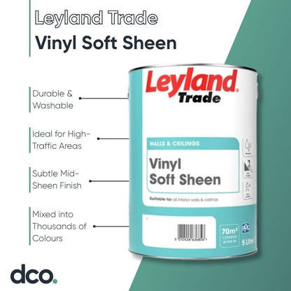 Leyland Trade Vinyl Soft Sheen - Colour Match