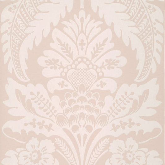Little Greene Wilton Wallpaper Sample - Gypsum