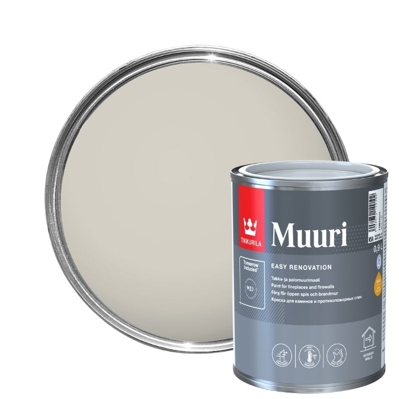 Tikkurila Muuri Fireplace Paint