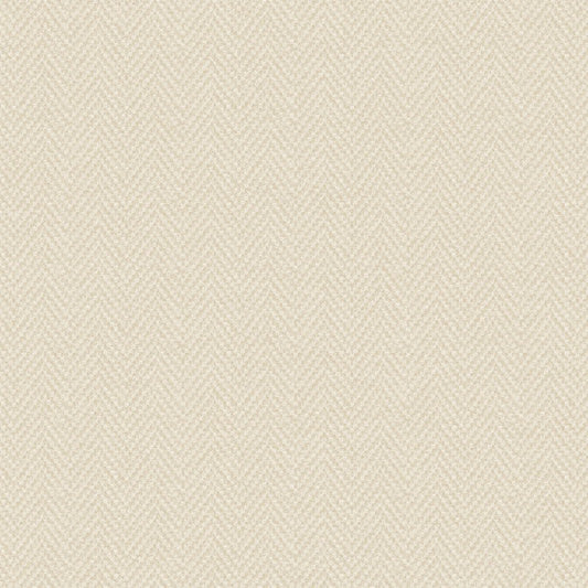 Antiga Herringbone Wallpaper - Cream Sample