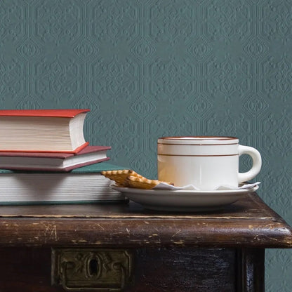 Anaglypta Original Derby Wallpaper White