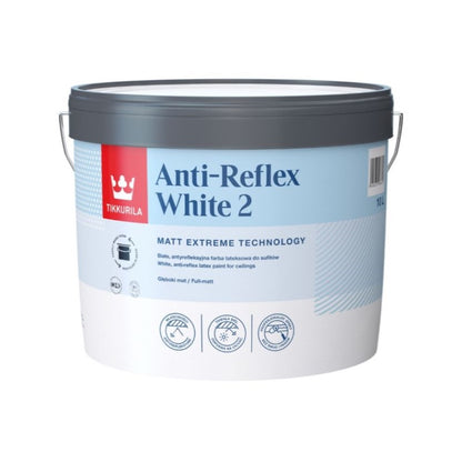 Tikkurila Anti Reflex 2 Matt - Tinted Colours (Light Colours Only)