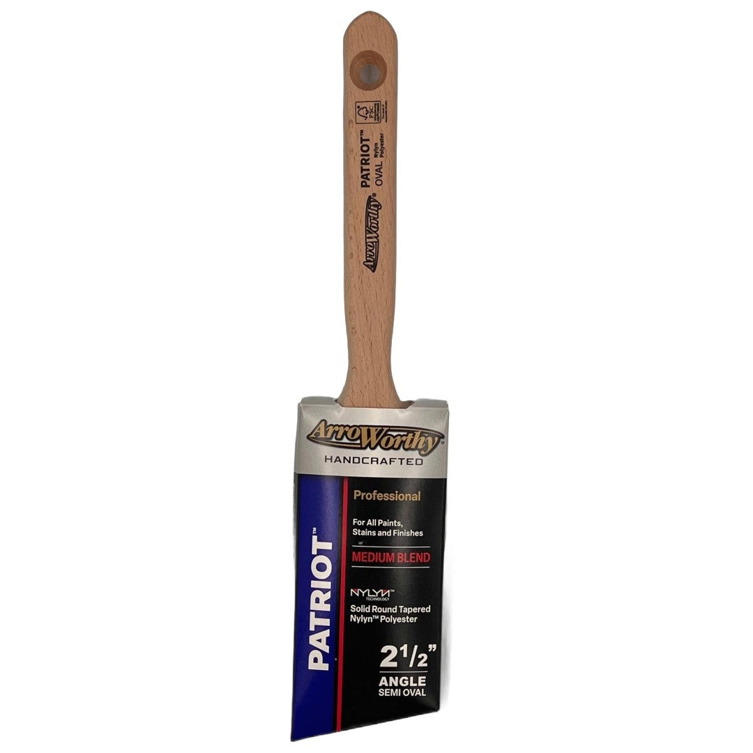 Arroworthy Patriot Semi-Oval Angled Brush