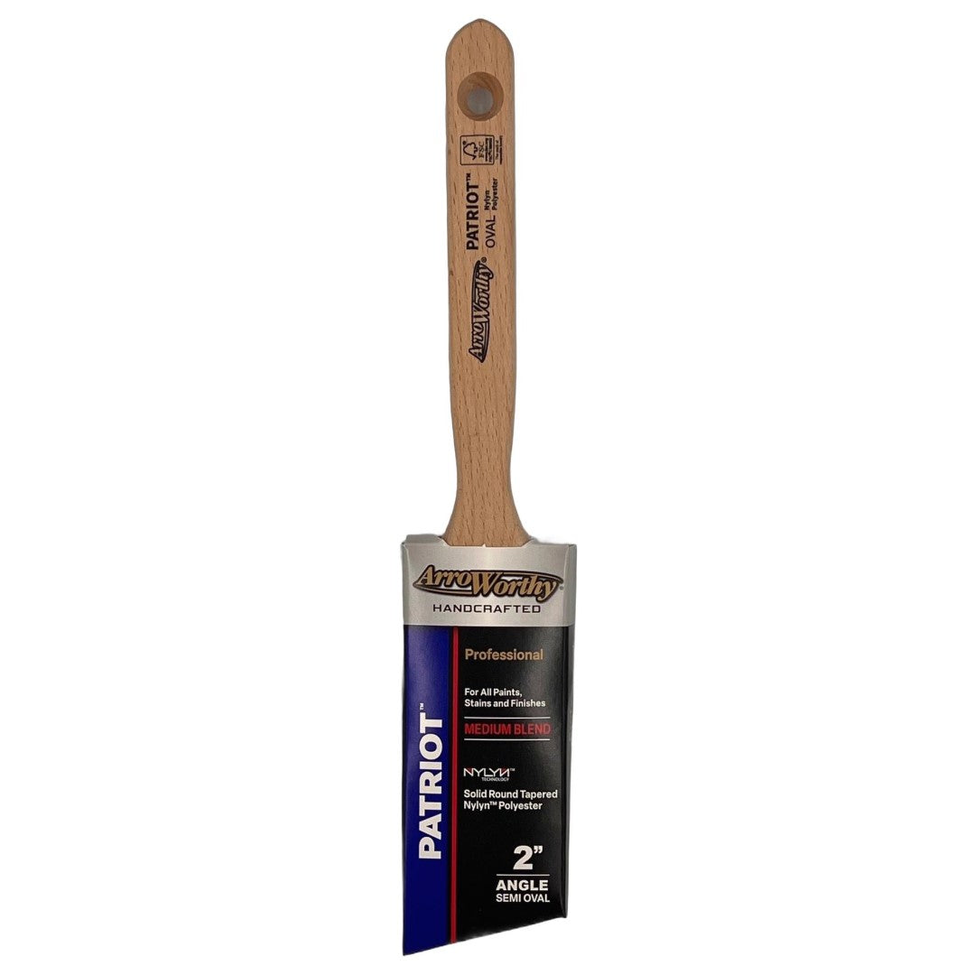 Arroworthy Patriot Semi-Oval Angled Brush