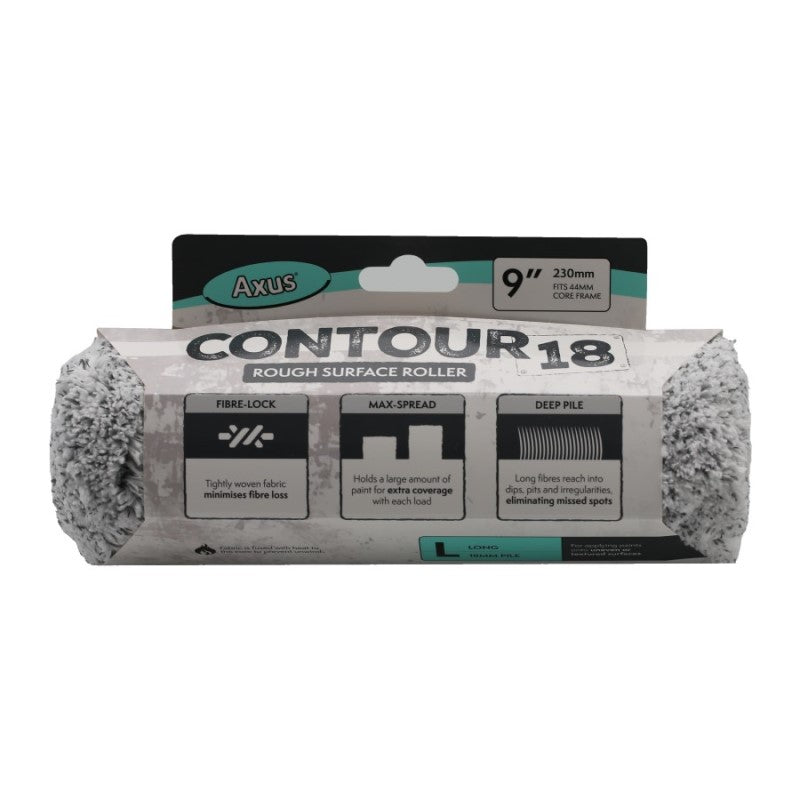 Axus Contour 18 Roller Sleeve - Long Pile