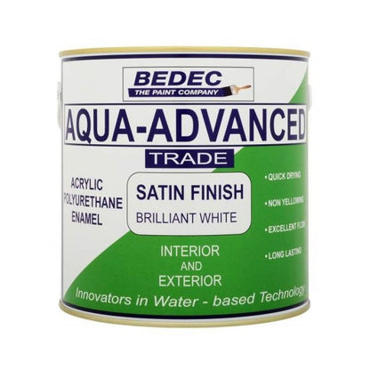 Bedec Aqua Advanced Satin - Brilliant White