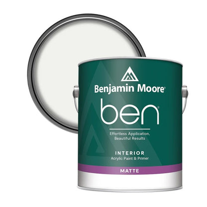 Benjamin Moore Ben Interior Matte - Super White