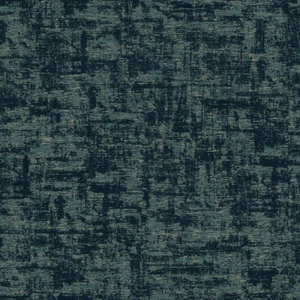 Brindle Distressed Flock Texture Wallpaper - Teal Sample