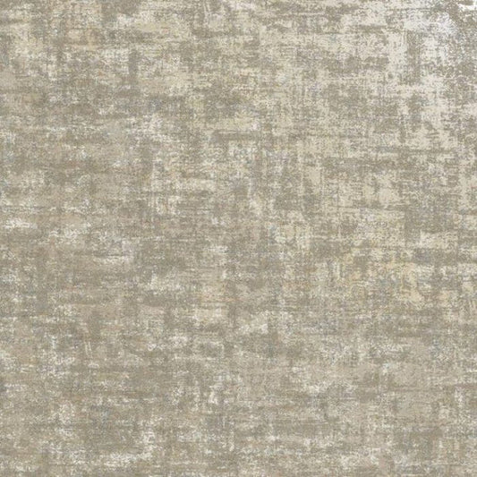 Brindle Glass Bead Texture Wallpaper - Taupe/Gold Sample