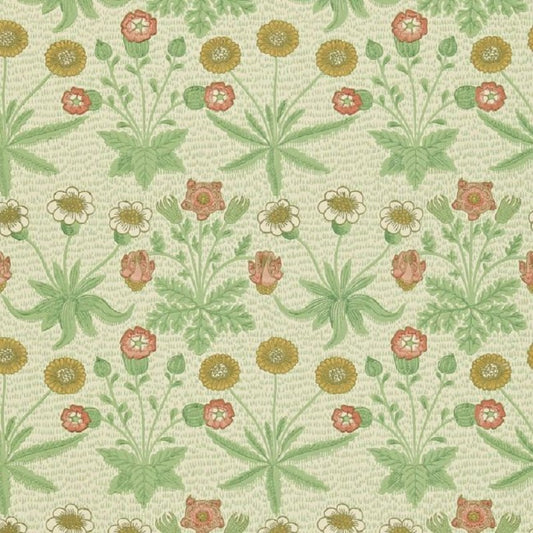 Morris & Co Daisy Wallpaper - Artichoke/Plaster Sample
