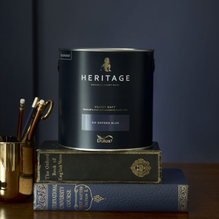 Dulux Heritage Matt Emulsion - DH Oxford Blue | Dulux | Designer ...