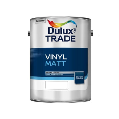 Dulux Trade Vinyl Matt Paint - Designer Colour Match Paint - Teal Splash 5L