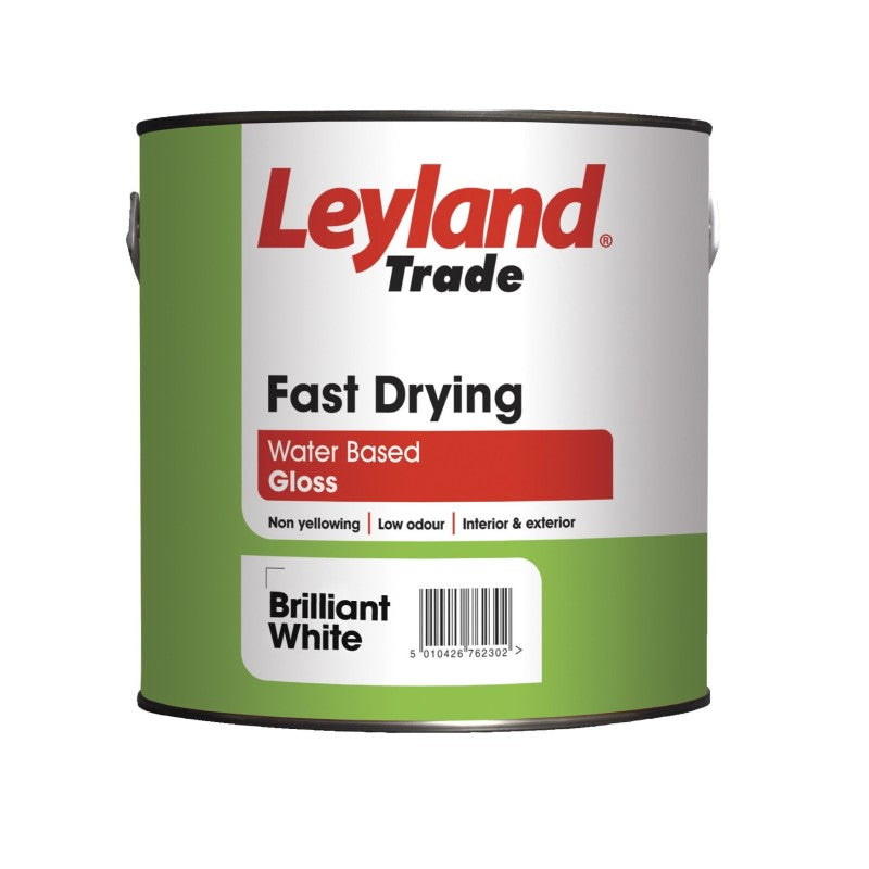Leyland Trade Fast Drying Gloss Brilliant White Decorating Centre Online