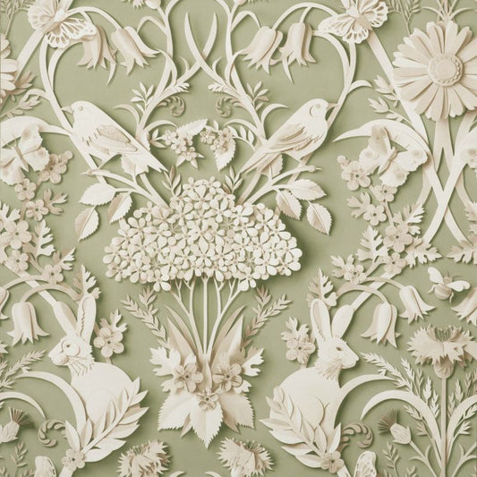 Woodland Animal Wallpaper