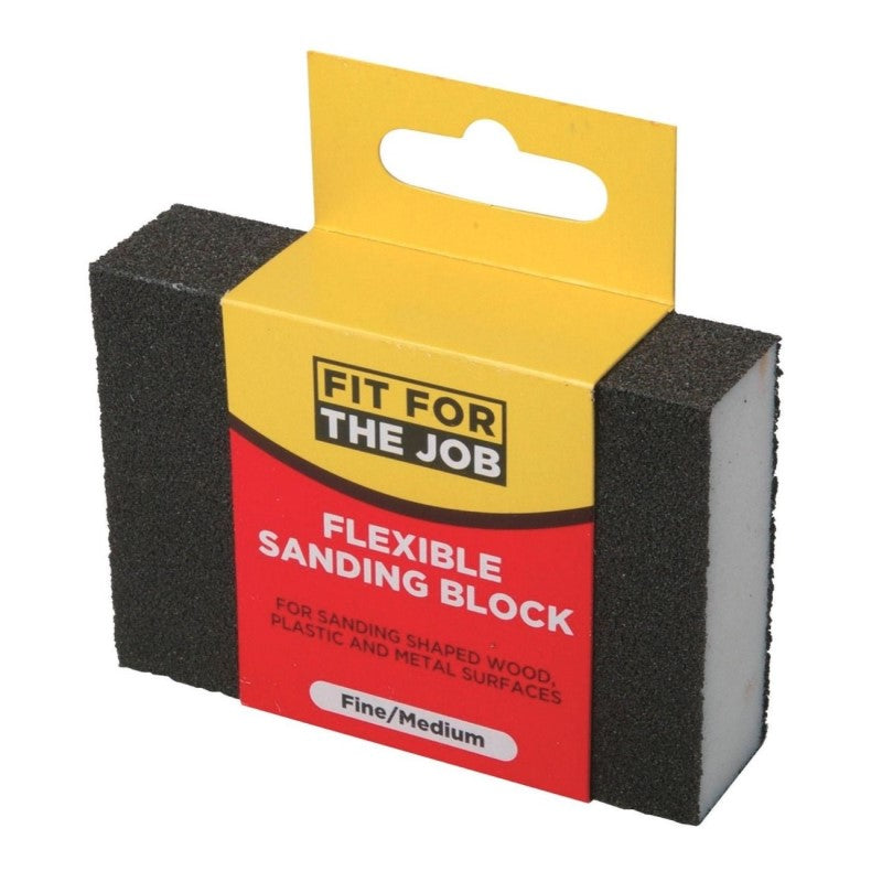 Flexible Sanding Block Fine/Medium | Fit for the Job | Decorating ...