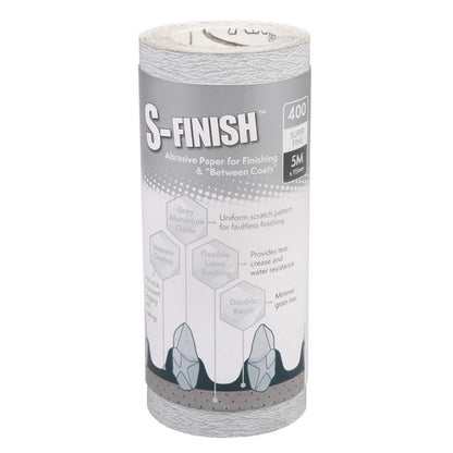Axus S-Finish Abrasive Flexi-Paper (5m Roll)