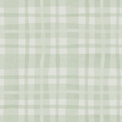 Ivy Plaid Check Wallpaper