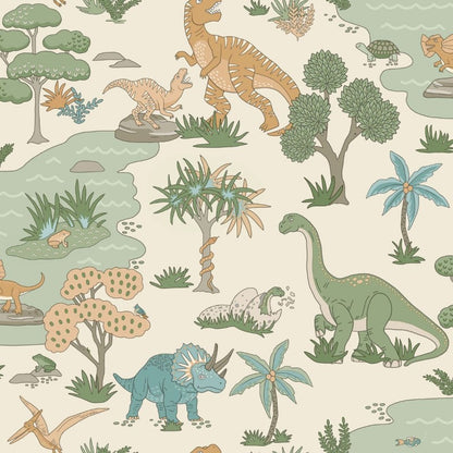 Dino Zoo Wallpaper
