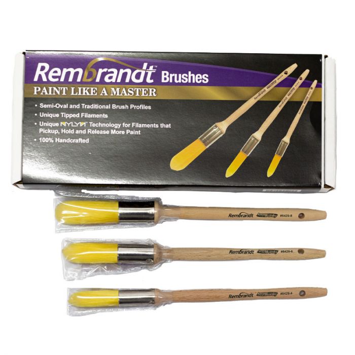 Rembrandt Round Cut Sash Brush