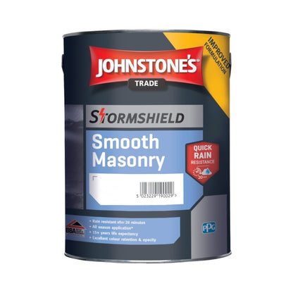 Johnstone's Trade Stormshield Smooth Masonry Paint - Colour Match