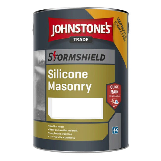 Johnstone's Trade Stormshield Silicone Masonry - Tinted Colours