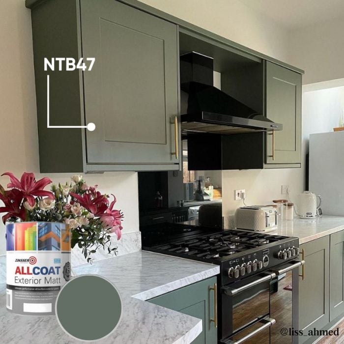 Granite Grey Ronseal One Coat Cupboard Furniture Paint Melamine