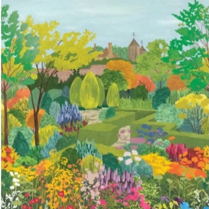 Little Greene Castle Garden Mural Wallpaper
