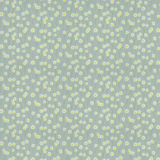 Little Greene Moon Daisies Wallpaper Sample - Celestial Blue