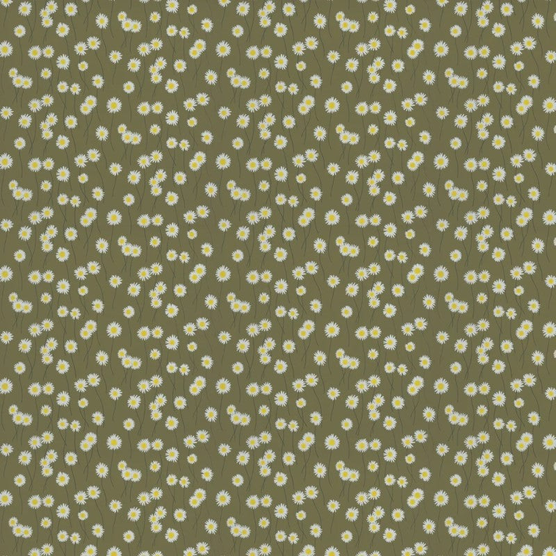 Little Greene Moon Daisies Wallpaper