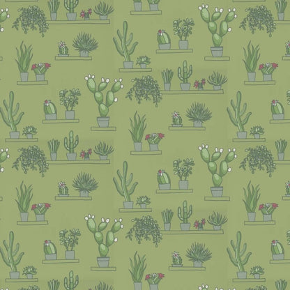 Little Greene Mr Straw’s Greenhouse Wallpaper