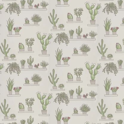 Little Greene Mr Straw’s Greenhouse Wallpaper