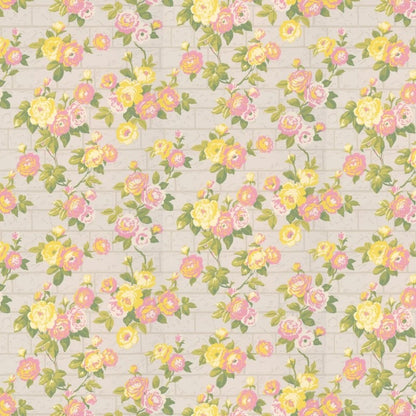 Little Greene Rose Garden Wallpaper