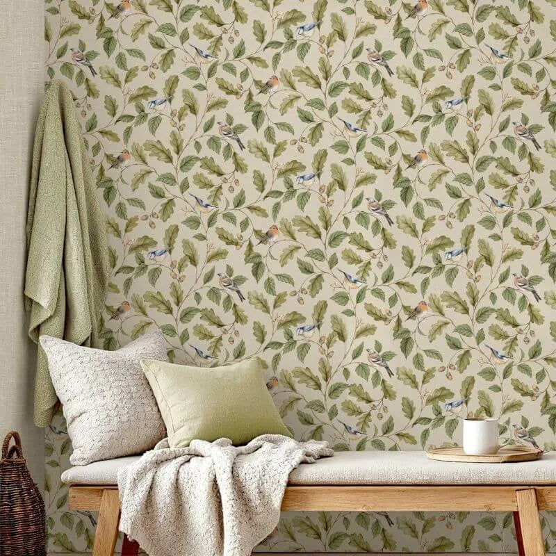 Oakleigh Trail Woodland Wallpaper
