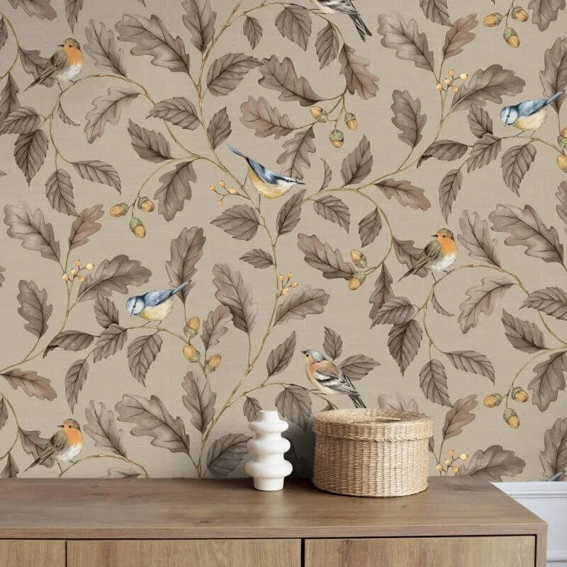 Oakleigh Trail Woodland Wallpaper