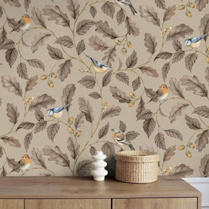 Oakleigh Trail Woodland Wallpaper