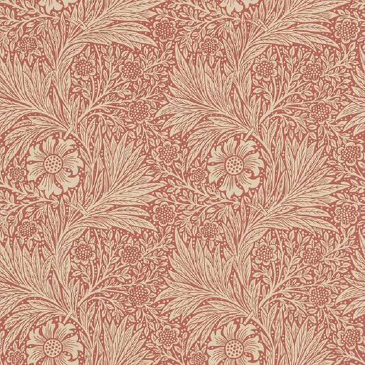 Morris & Co Marigold Wallpaper - Brick/Manilla Sample
