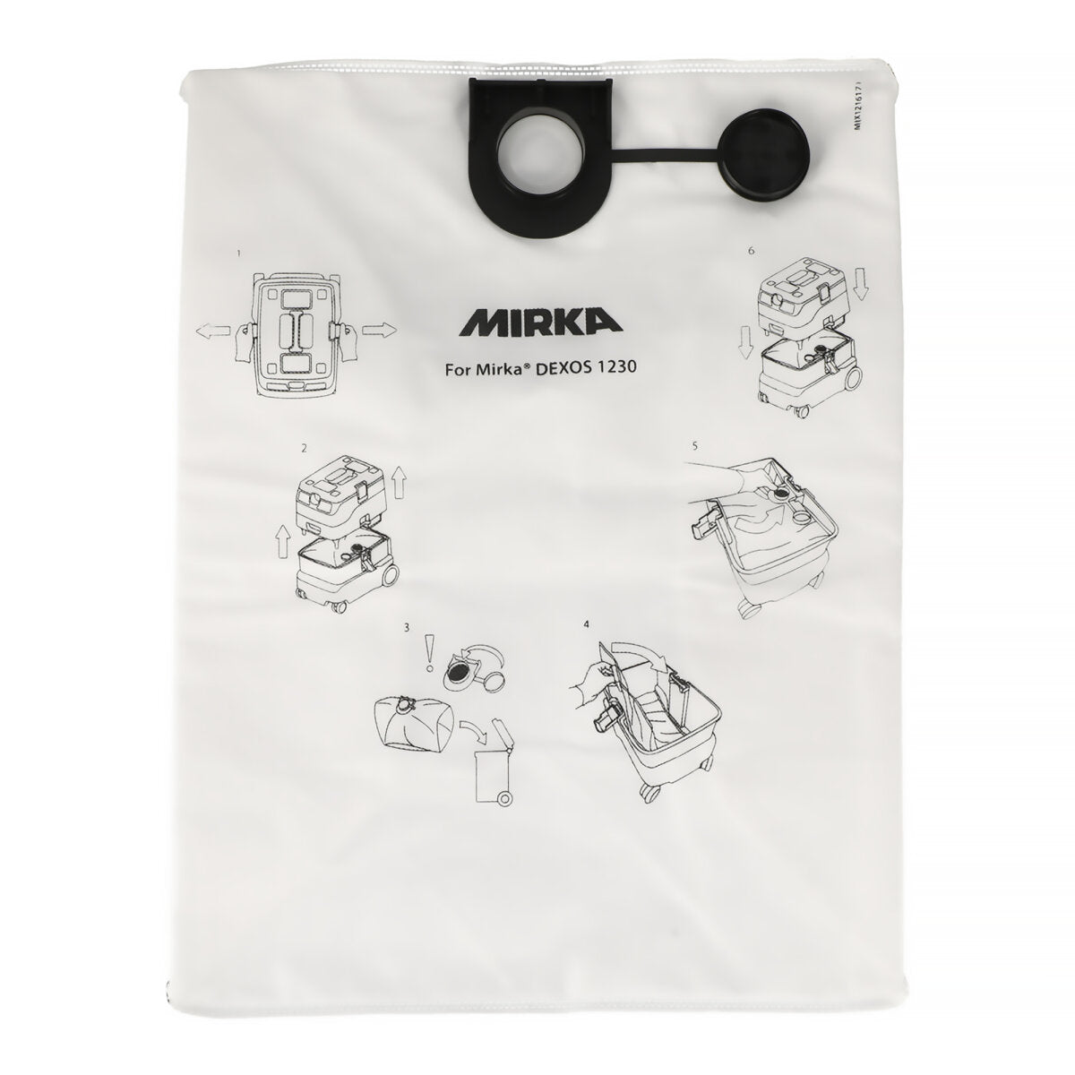 Mirka Dust Bag Fleece for DEXOS 1230 (Pack of 5)
